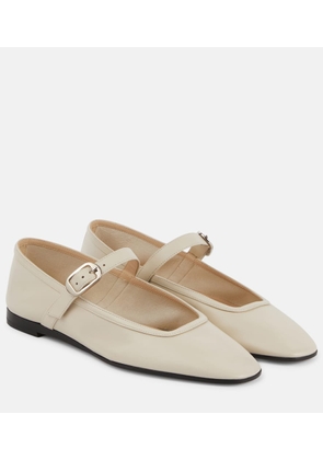 Le Monde Beryl Leather Mary Jane ballet flats
