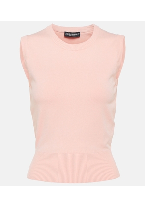 Dolce&Gabbana Knitted tank top