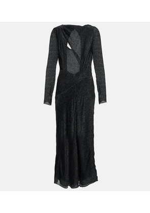 Isabel Marant Sabrina silk-blend midi dress
