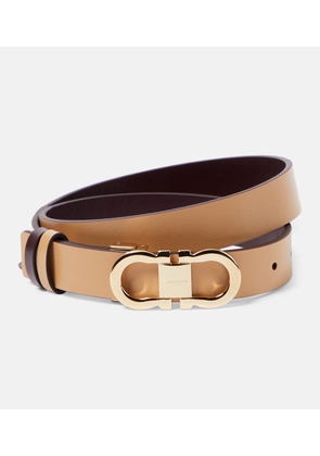 Ferragamo Gancini reversible leather belt
