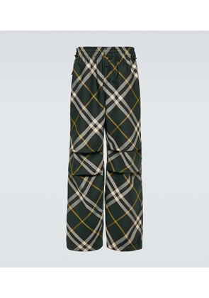 Burberry Burberry Check wide-leg pants