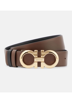 Ferragamo Gancini reversible leather belt