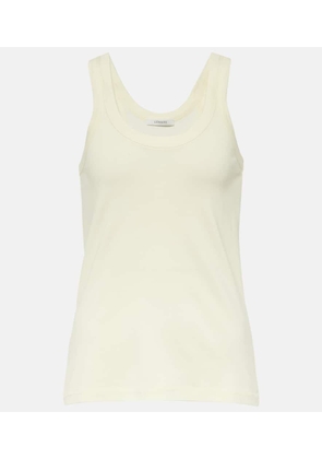 Lemaire Ribbed-knit cotton tank top