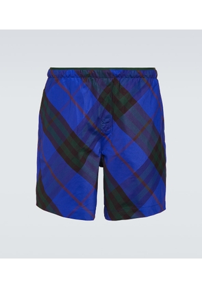 Burberry Burberry Check swim trunks