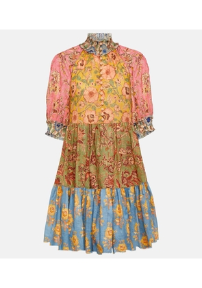 Zimmermann Junie floral cotton minidress