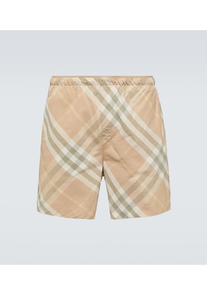 Burberry Burberry Check swim trunks