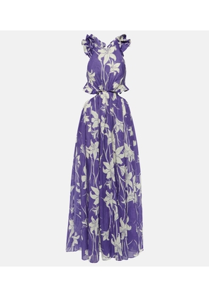 Zimmermann Acadian floral cotton maxi dress