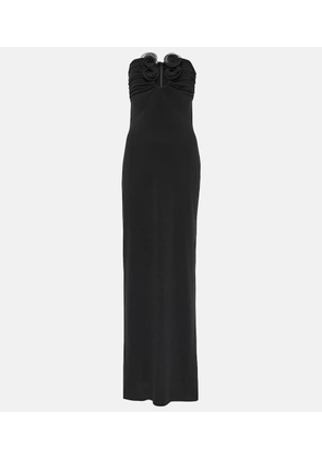 Magda Butrym Floral-applique gown