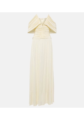 Magda Butrym Off-shoulder gathered maxi dress