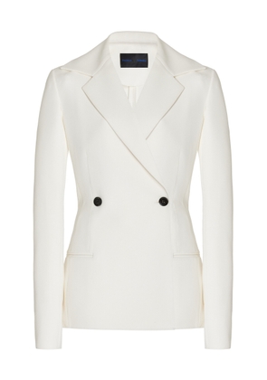 Proenza Schouler Marine Double-Breasted Bi-Stretch Jacket - Moda Operandi
