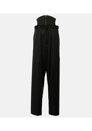 Vivienne Westwood Corset wool tapered pants