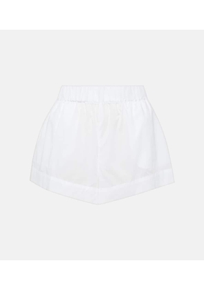 Asceno London cotton pajama shorts