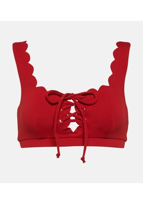 Marysia Palm Springs Tie bikini top