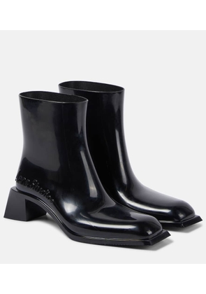 Acne Studios Soap logo ankle boots