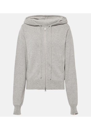 Extreme Cashmere NÂ°318 Hood cashmere-blend zip-up hoodie