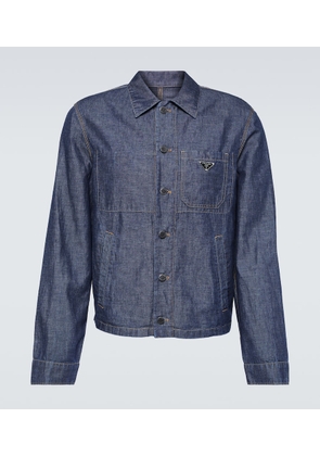 Prada Cotton and linen overshirt