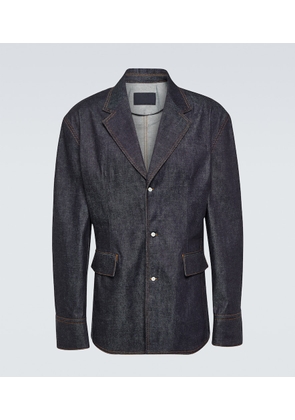 Prada Single-breasted denim jacket