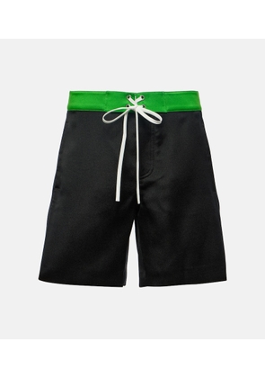Miu Miu Satin shorts