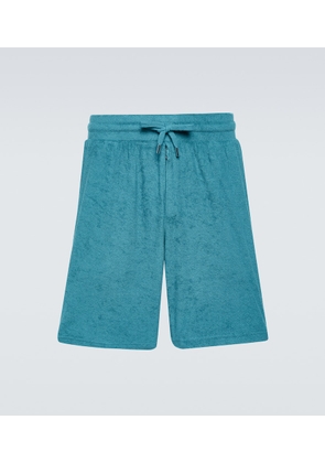 Frescobol Carioca Augusto cotton-blend terry shorts
