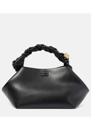Ganni Bou Small leather tote bag
