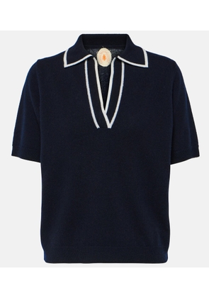 Jardin des Orangers Wool and cashmere polo sweater