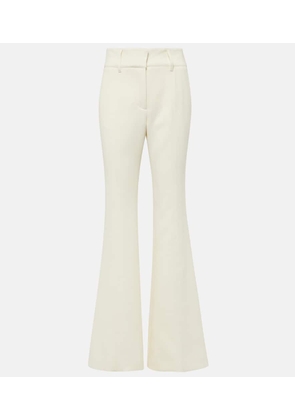 Gabriela Hearst Rhein high-rise wool flared pants