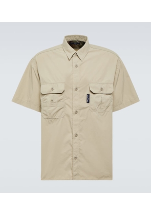Comme des Garcons Homme Typewriter technical bowling shirt