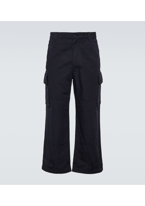 Comme des Garcons Homme Cotton and linen cargo pants