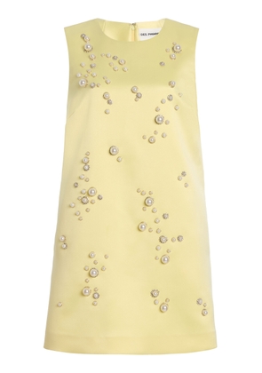 DES_PHEMMES Exclusive Riviera Embellished Mini Shift Dress - Moda Operandi