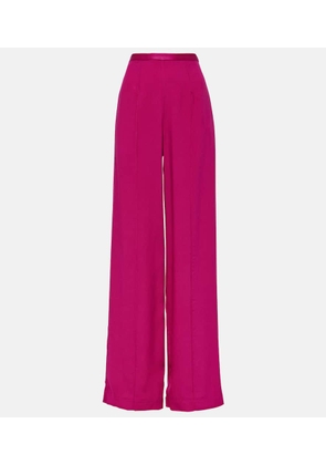 Taller Marmo Marlene high-rise crepe cady palazzo pants
