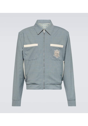Amiri Reversible checked blouson