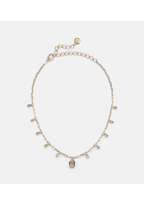 Shay Jewelry Diamond Illusion 18kt gold choker with diamonds