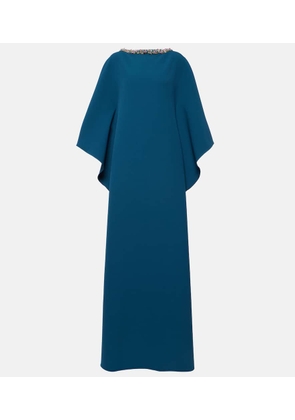 Safiyaa Amarella embellished crepe gown
