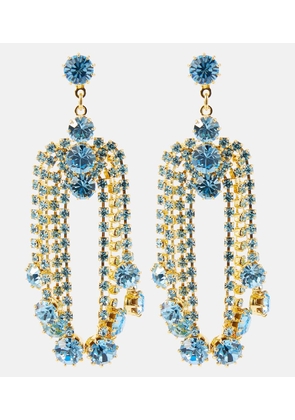Magda Butrym Crystal-embellished drop earrings