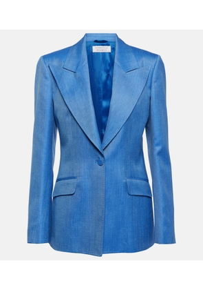 Gabriela Hearst Leiva wool, silk, and linen blazer