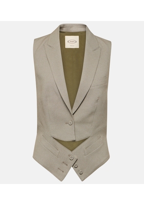 Tod's Cutout vest