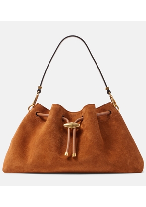 Jimmy Choo Cinch M suede bucket bag