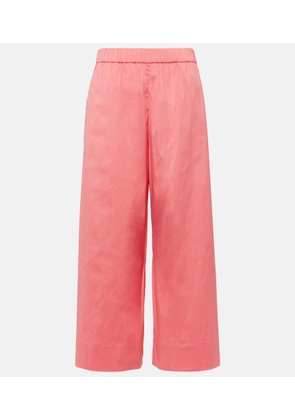 Max Mara Esperia cotton-blend wide-leg pants