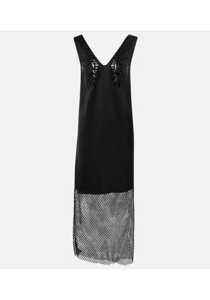 Jacques Wei Satin slip dress