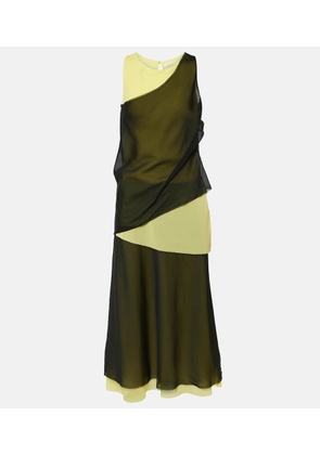 Jacques Wei Printed midi dress