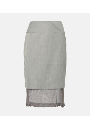 Jacques Wei Midi skirt
