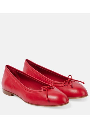 Manolo Blahnik Veralli Verona leather ballet flats