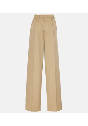 Prada Cotton poplin straight pants