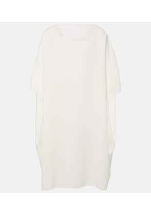 The Row Abasi oversized wool and silk midi dress