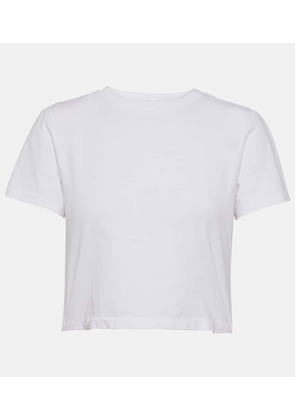 Re/Done Cotton jersey crop top