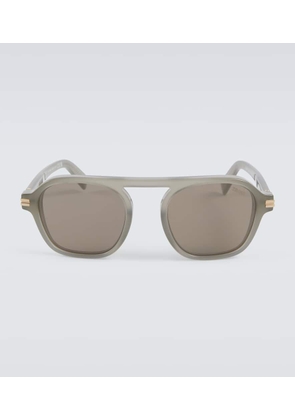 Zegna Aurora II flat-top sunglasses
