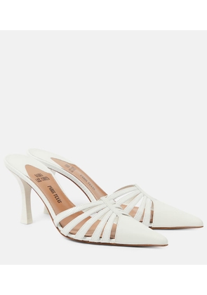 Paris Texas Nadia 85 cutout leather mules