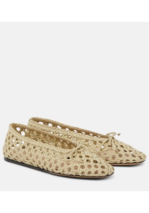 Le Monde Beryl Regency woven leather ballet flats