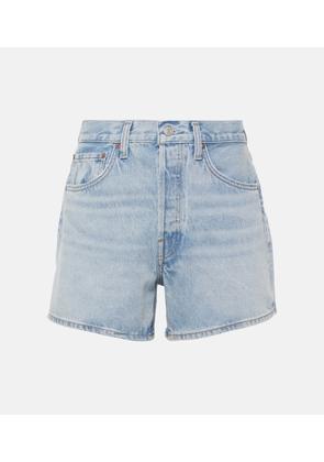 Agolde Parker mid-rise denim shorts