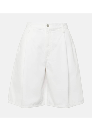 Agolde Ellis mid-rise denim Bermuda shorts